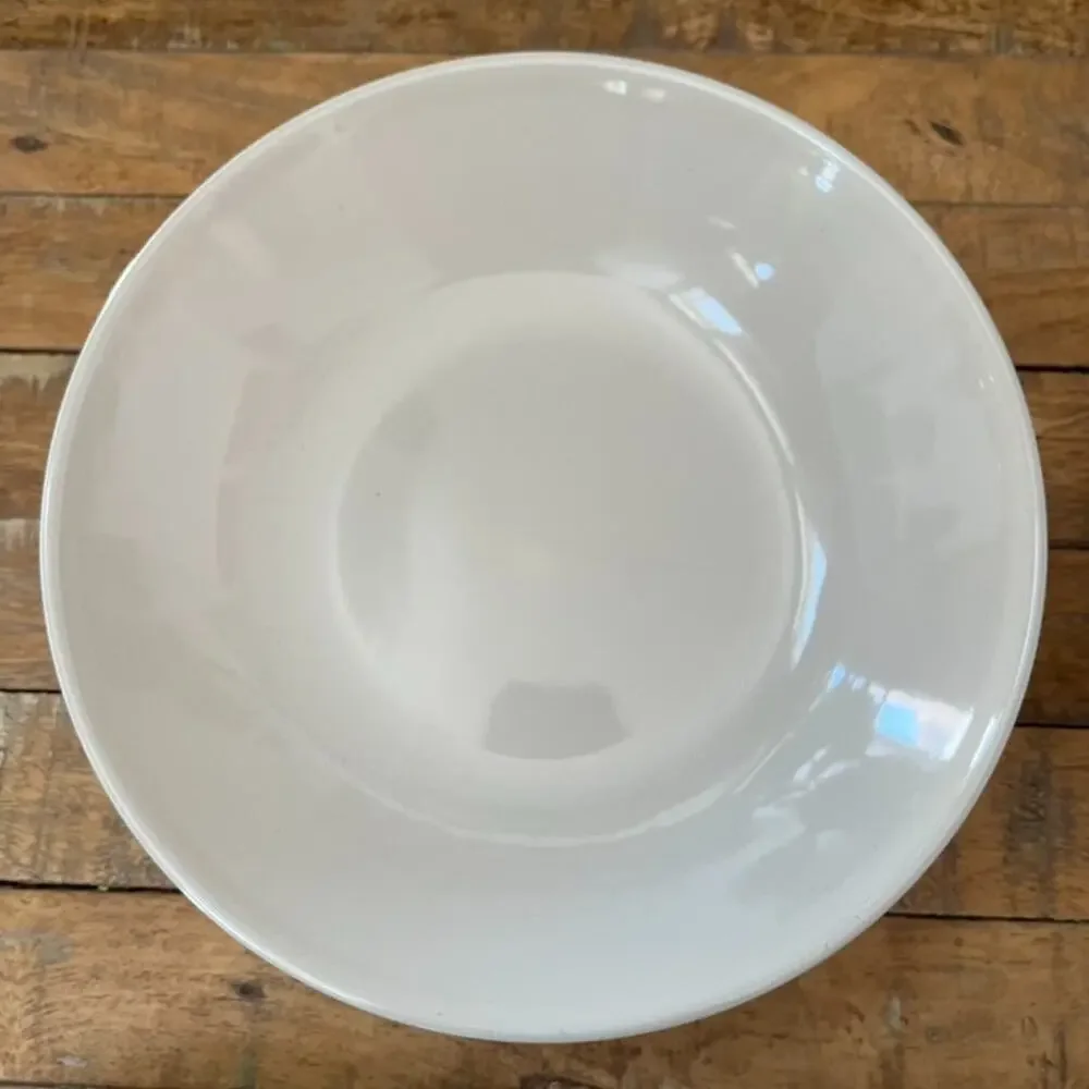 IKEA Off White Porcelain Serving Bowls 9